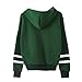 Sumen Girls Teens Long Sleeve Hoodie Sweatshirt O-Neck Fashion Blouses