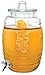 LANSH 2.3 Gallon Glass Beverage Dispenser with Easy Flow Spigot