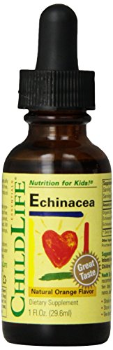 Child Life Echinacea, Glass Bottle, 1-Ounce (2 Bottles)