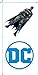 Batman Logo T Shirt & Stickers (X-Large) Black