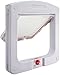 Paws & Pals Dog Cat Flap Doors with 4 Way Lock for Pets Entry & Exit - Durable Model