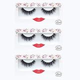 False Eyelashes Natural Lashes- LashXO Smoking Hot-3 PK Premium Quality False Eyelashes Compare to brand Koko Lashes and House of Lashes Fake Eyelashes