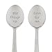 Stir Things Up Tea Spoons (Set of 2) by Pinky Up