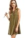ROMWE Women's Summer Cotton Sleeveless Loose Dress