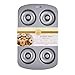 Mrs. Anderson's Baking 43710 6-Cup Donut Pan, Carbon Steel with Quick-Release Non-Stick Coating