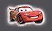 Uncle Milton - Wall Friends - Lightning McQueen
