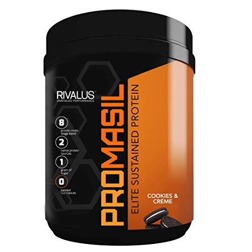 Buy Rivalus Promasil Protein, Cookies & Creme, 1lb 8Source Protein
