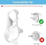 Cozycase Wall Mount for Google Home Mini Nest Mini White view 2