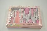 LingStar 10 Pieces Infant Complete Nursery Care Kit Pink
