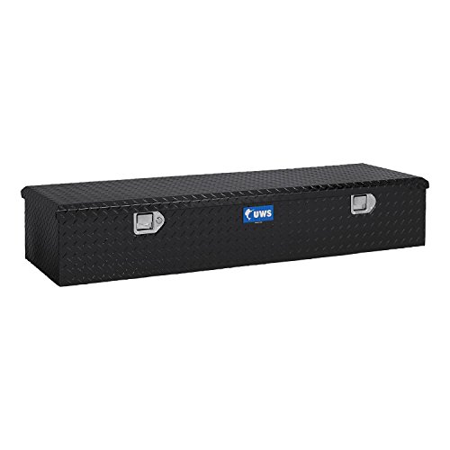 Uws fwb-58-blk black 58" fifth wheel box with beve…