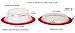 Viatek 8-inch Smart Topper Collapsible Plate Cover - Set Of 2