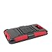 Cover-U® Motorola Droid Maxx XT1080M Extreme Rugged Dual Layer Kickstand Combo Case with Belt clip Holster Red/Black Included [Free Premium Screen Guard + Free Cover U (TM) Stylus Pen + Anti-Dust Plug]