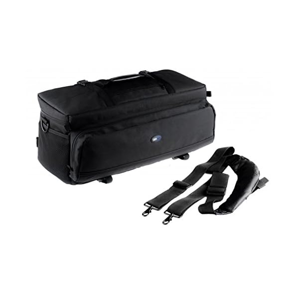 Camrock Tank X65 Fototasche, extra groß, Außenmaße: 64 x 26 x 34 cm, Schwarz, für alle Spiegelreflexkameras, Blitz, Objektive, Canon, Nikon, Sony, Panasonic, Olympus, Pentax, Fuji – Bild 3
