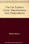 The Far Eastern crisis