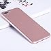 sxxissky iPhone 7 Plus Case, Ultra-Thin Full Body Coverage Hard Hybrid Plastic with [Tempered Glass Screen Protector] Protective Case Cover and Skin for Apple iPhone 7 Plus 5.5Inch-2016(Rose Gold)