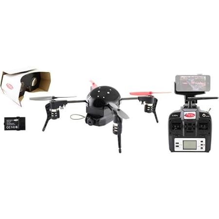 Microdrone 3.0 Quadrocopter mit Kamera/FPV schwarz