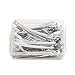 24 Packs 3.5 Inches Hair Clips for Women Professional Non-Slip Hairdressing Curl Setting Natural Hair Sectioning Clips Metal Alligator Clips for Hair Extensions Silver Color (Silver)