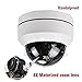 EVERSECU Mini PTZ Camera RS485 HD Analog 1080P 4X Zoom(2.8-12mm) 65ft IR Distance Outdoor High Speed Dome Camera IP66 Weatherproof Full Metal Vandalproof PTZ Camera