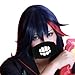 Xcoser Ryuko Matoi Wig for Kill la Kill Cosplay Party Hair Blue