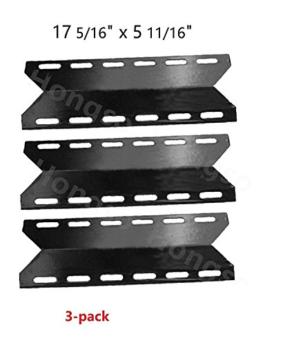 Hongso ppb341 (3-pack) bbq gas grill porcelain steel he…