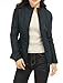 Allegra K Skyliner Model Down Jacket with Stand Collar Blue / L
