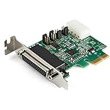 StarTech.com 4-Port PCI Express RS232 Serial Adapter Card - 16950 UART - 256-byte FIFO Cache - ASIX AX99100 - Low Profile Bracket - Replacement for PEX4S952LP (PEX4S953LP)