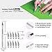 Wallpaper Smoothing Tool Kit, Multi-Function 16 Pcs Smoother Tools Set,for Adhesive Contact Paper Application Window Film Craft Vinyl