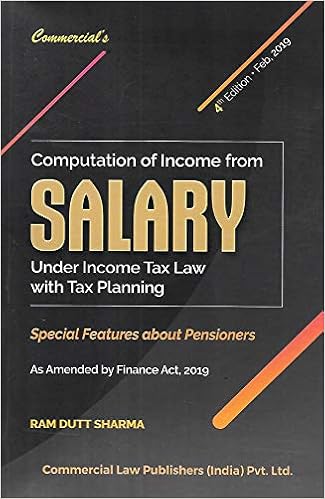 Computation of Income from Salary