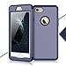 WeLoveCase iPhone 6S Case, iPhone 6 Case, Defender Series Hybrid High Impact Heavy Duty Hard PC Outer Shell with Inner Soft Rubber 3 in 1 Full-Body Armor Protective Case for iPhone 6S/6 (Navy Blue)