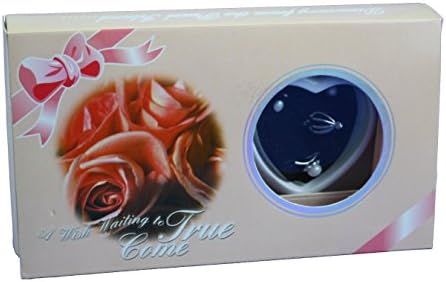 Wish Pearl Necklace Kit with Pendant Cage, Earrings, and Ring in Peach Rose Bunch Pictured Gift Box