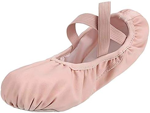 Meifyomng Ballet Canvas Dance Shoes