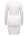 Meaneor Women Rhinestone Embellished 2 Pieces Set Crop Top Midi Skirt Dress