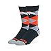 OTS NFL Denver Broncos Men's Blaine Dress Sock, Team Color, Large