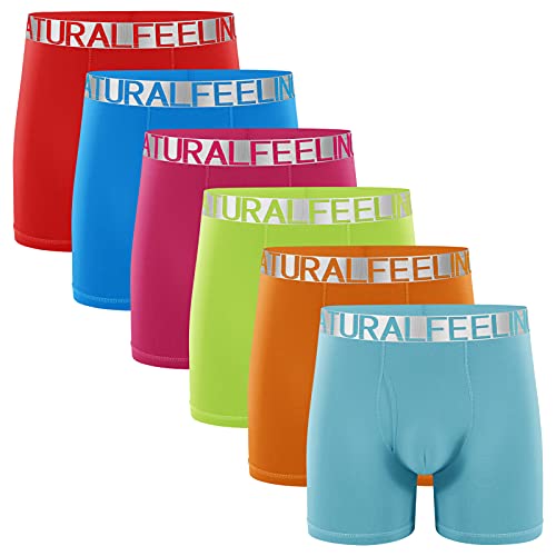 Natural Feelings Cotton Mens Boxers Briefs Colorful Mens Underwear