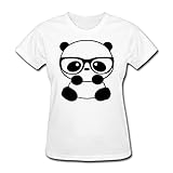 Panda Nerd With Glasses Women's T-Shirt by Spreadshirt