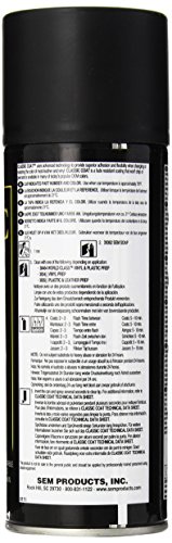 SEM 17503 Limo Flat Black Classic Coat - 12 oz.