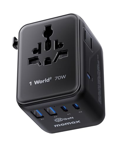 MOMAX 70W Universal Travel Adapter