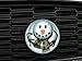 Artistic Reflection Snowman - Magnetic Grill Badge for Mini Cooper
