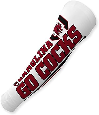 FanSleeves University of South Carolina Gamecocks Shirt Add-On Golf &amp; Baseball Sun Sleeves Pair For Men &amp; Women | Comfy Elastic &amp; Breathable Apparel | Muscle Recovery or Wear as USC Arm Flag Banner