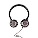 Soniq USA SH700M Nitro DJ Lightweight Headphones for Smartphone and iPhone with Mic, Black/Graphite
