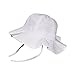 Pack of 2 Wide Brim Sun Protection Summer Floppy Hat For Baby Girl