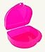 Zumoe Field Hockey Mouth Guard Case - Pass Dribble Score (Pink)
