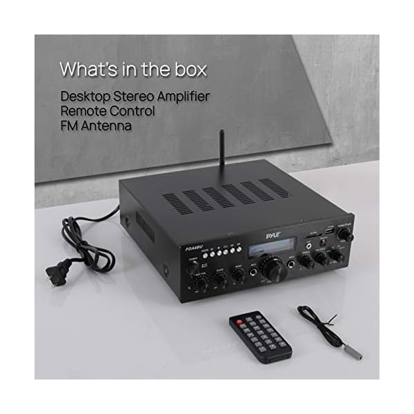 pyle wireless bluetooth power amplifier system
