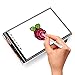 AUKUYEE 3.5 Inch TFT Touch Screen, 320x480 Resolution LCD Display 3Heat Sinks and Touch Pen for Raspberry Pi 4 3 Model B, Pi 2 Model B & Pi Model B, Black (QSC06)