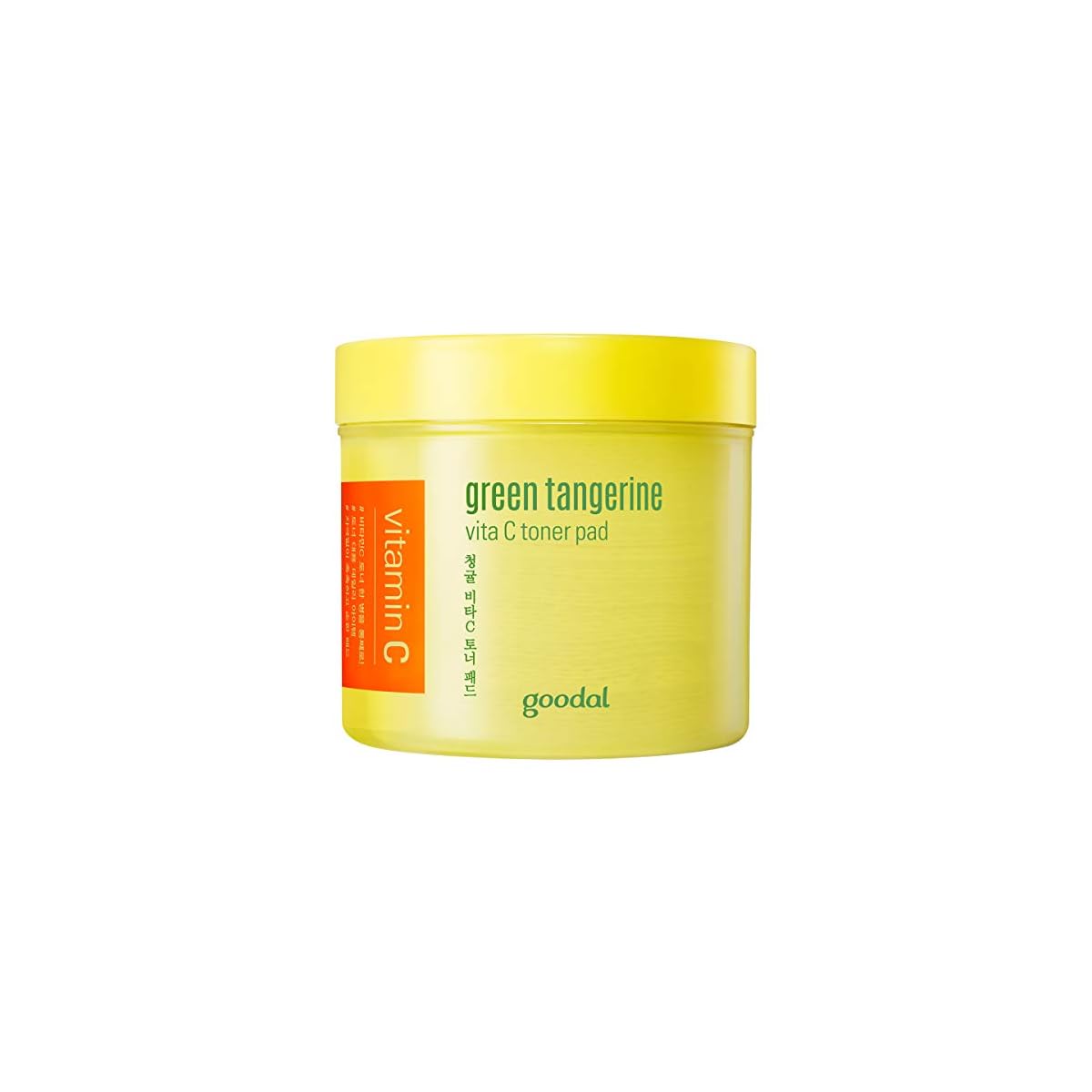 Goodal Green Tangerine Vita C Toner Pad One Size Yellow Sense