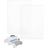 UCEC 2 Pack Standard Cutting Pads for Die Cutting Machine Clear Plates DIY | Cutting Pad Base Plates 8.75 x 6 Inch for Scrapbooking Die-cut Machines, Paper Crafts &amp; Die Cutting, 222 x 152 x 3mm