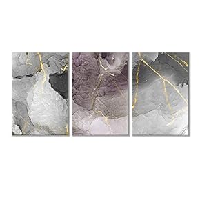 Abstract Artwork Grey Ink Painting Painting Wall Bedroom...