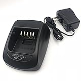 KSC-32 Rapid Battery Charger AC Power Adapter for KENWOOD NX5200 NX5300 NX5400 TH-D72A NX200G NX210G TK2180 TK2180K TK2180K2 TK2260 TK3180 TK3180K TK3180K2 TK3260 Two-Way Radio Walkie Talkie