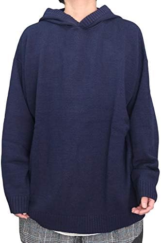 フード付きビッグニット メンズ Mediasfera Rs