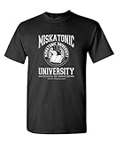 LIVE NICE - MISKATONIC LITERATURE - Mens Cotton T-Shirt